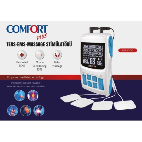 Comfort Plus DM 3000 Masaj/Ems/Tens Aleti