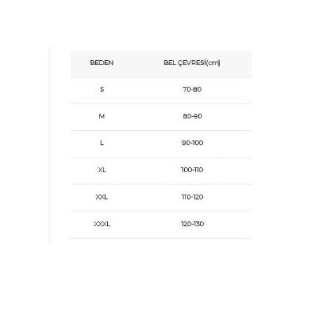 W422 Göbek Fıtığı Korsesi MEDİUM 16 Cm