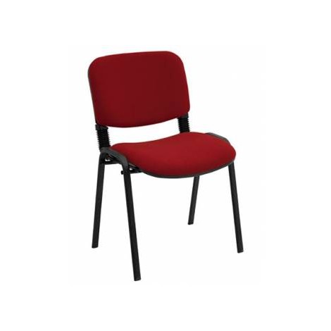 Öğretmen Sandalyesi Form Sandalye Kırmızı Deri