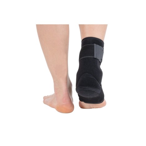 Aşil Tendon Destekli Ayak Bileklik (her Iki Yanında Ve Topuğun Altında Silikon Desteği Sunar)