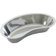 Böbrek Küvet Böbrek Küvet Metal Paslanmaz Çelik 14,5 x 30,4 x 4 cm