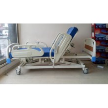 Asansörlü Dört Motorlu ABS Başlıklı Hasta Karyolası