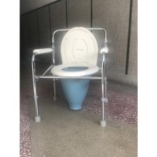 Direk Tuvalete Hasta Tuvaleti Borulu