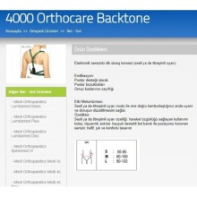 BackTone Duruş Düzeltici Medium Beden