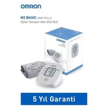 Omron M2 Basıc Hem-7121j-e Üst Koldan Ölçer Dijital Tansiyon Aleti