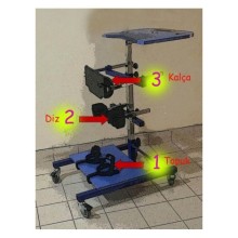 Ayakta Durma Sehpası (Sırt Desteksiz) SMALL-70-120 CM BOY İÇİN