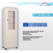 Tekli Altı Kapaklı İlaç Dolabı Poliklinik Dolabı