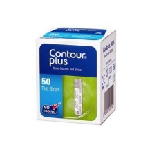 Contour PLUS Kan Şekeri Ölçüm 50 Adet Stribi