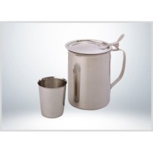 Çelik Sürahi ve Çelik Bardak