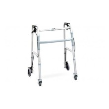 Turmed ORT-A-1022 Dört Tekerlekli Frenli Alüminyum Walker