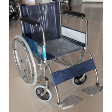 Krom Kaplama Manuel Tekerlekli Sandalye