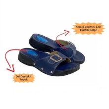 Topuk Dikeni Terliği Lacivert 38 NUMARA