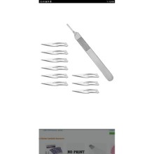 100 Adet 15 No Bistüri Ucu Ve 1 Adet 3 No Vzn Bistüri Sapı