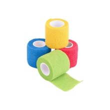 Octacare Kendinden Yapışkanlı Coban Bandaj - 5cmx4,5m - Kırmızı 1 KUTU 12 ADET