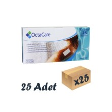 Şeffaf Pedli Su Geçirmez Yara Örtüsü 9cm X 20cm 25 Adet Tekli Steril Paket