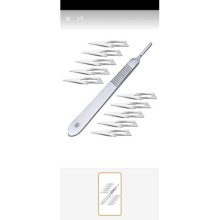 3 No Bistüri Sapı ( 1 Adet ) Ve 11 No Bistüri Ucu (200 Adet)