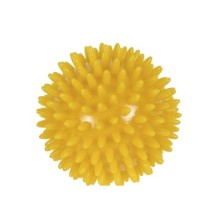 El Egzersiz Masaj Ve Duyu Topu, Yumuşak Dikenli Top Sarı Renk 8 Cm
