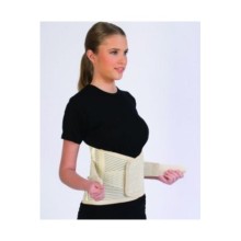 Çelik Balenli Lumbosakral Ortopedik Korse Misinalı Demirli Süngerli Cırtlı Bel Fıtık Korsesi (26 Cm)