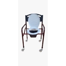 Klozetli Sandalye Tekerlekli Standart Kapaklı