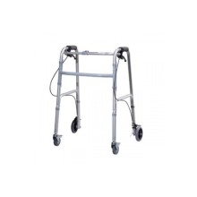 A-1022 Walker Dört Tekerlekli Frenli Katlanır Yürüteç