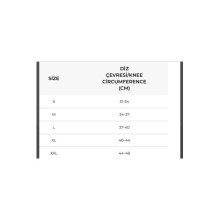 Örme Patella Ve Ligament Destekli Dizlik - (XL) (TEK)