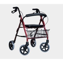 Leo 347R Oturmalı Rollator Ayak Pedalli