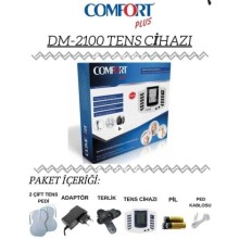 Comfort Plus DM-2100 Tens Cihazı (Terlikli ve Adaptörlü)