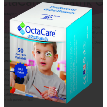 OctaCare Pediatrik Göz Pedi Erkek 5 cm x 6,2 cm 50 Adet