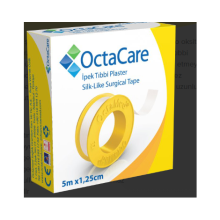 OctaCare İpek Tıbbi Plaster 5 m x 1,25 cm 1 Adet