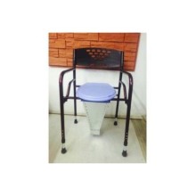 Hasta Wc Sandalye Klozet Direk Wc Tuvalete Seyyar Sandalye Kolay Katlanır 120 Kg Taşıma Kapasiteli
