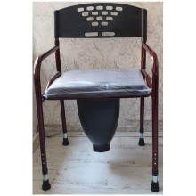 Hasta Sandalyesi Deri Döşemeli Klozet Plastik Hunili Direk Wc Alaturka Tuvalet Üzerine Uygun