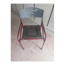 Klozet Yükseltici Hasta Tuvalet Sandalyesi Derili