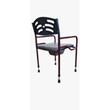 Klozetli Sandalye Est Deri Döşemeli