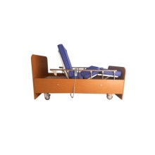 2 Motorlu Elektrikli Ahşap Hasta Karyolası