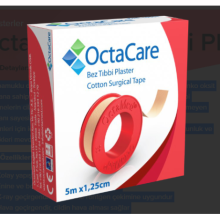 OctaCare Bez Tıbbi Plaster 5 m x 1,25 cm	1 Adet